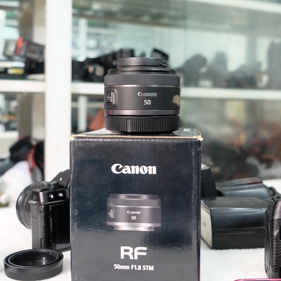 Ống Kính Canon RF 50mm f/1.8 STM-duoc-ban-tai-Máy Ảnh Shop