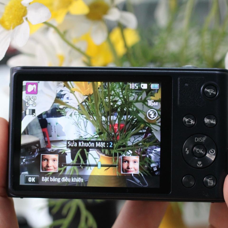 Máy ảnh SAMSUNG WB30F 16.2Mp, Wifi, Zoom quang 10X, Ngôn ngữ tiếng Việt-duoc-ban-tai-Máy Ảnh Shop