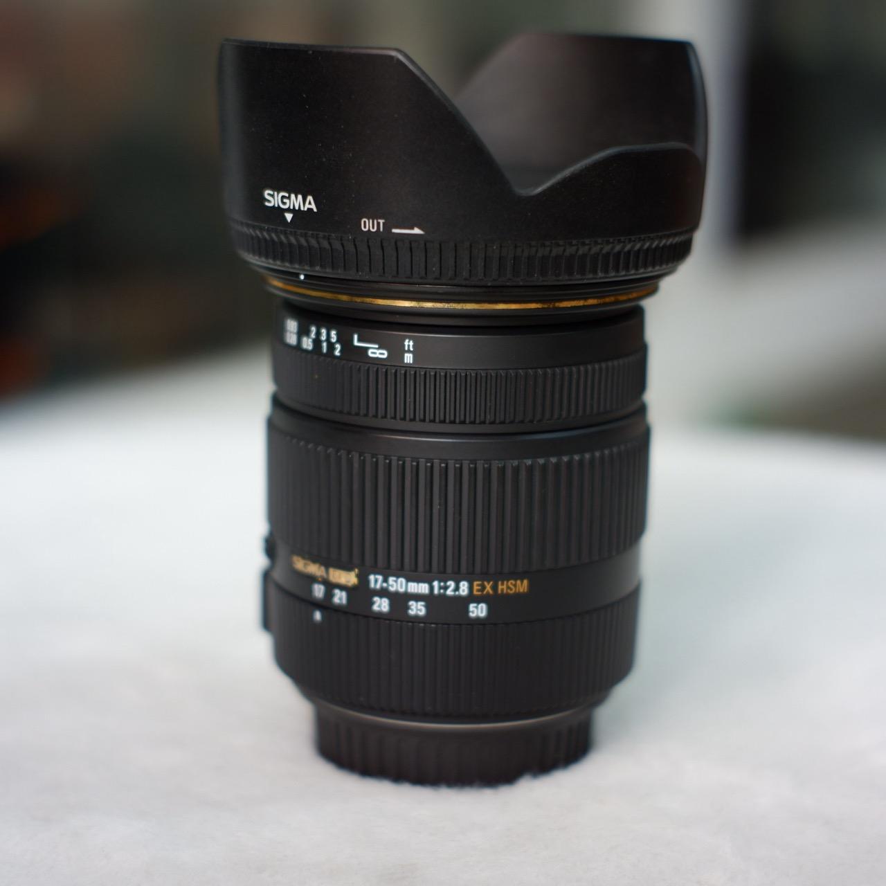 Sigma 17-50mm 2.8 OS For Canon , Mới 98% -duoc-ban-tai-Máy Ảnh Shop