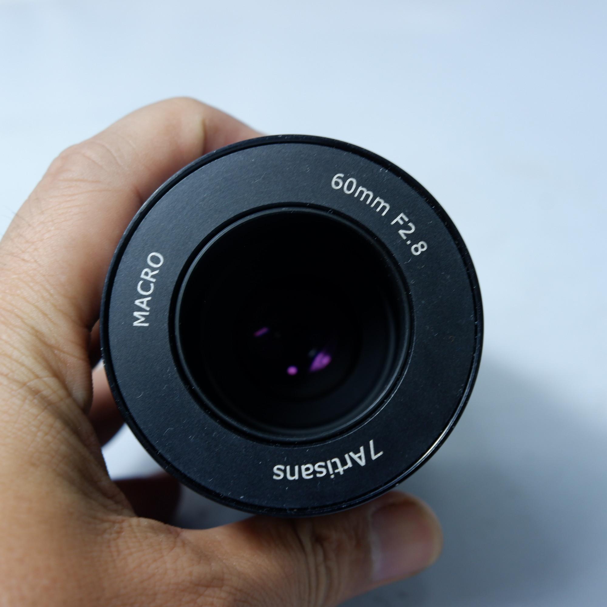 7artisans 60mm F/2.8 Macro (Manual Focus) For Sony E , mới 95%-duoc-ban-tai-Máy Ảnh Shop