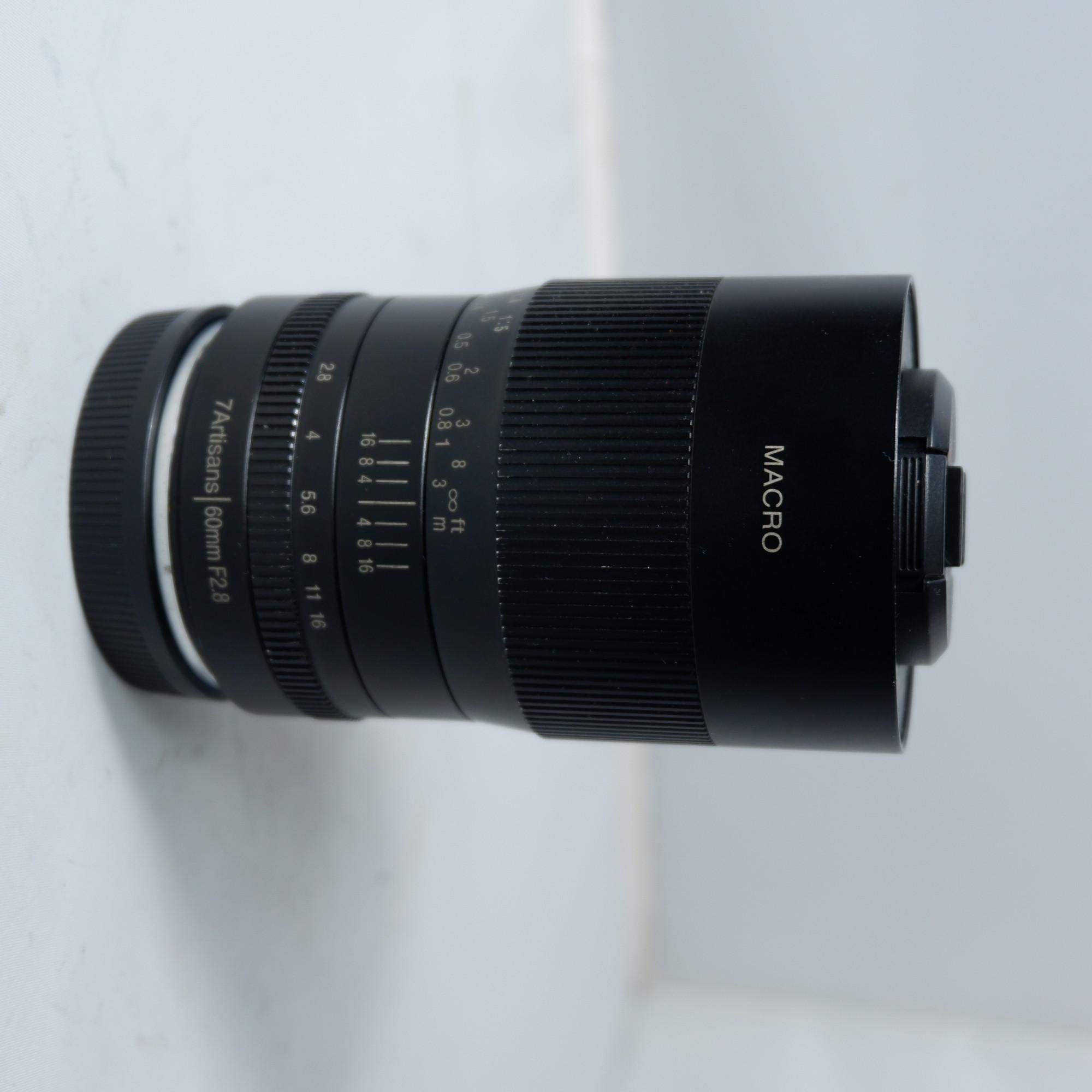 7artisans 60mm F/2.8 Macro (Manual Focus) For Sony E , mới 95%-duoc-ban-tai-Máy Ảnh Shop