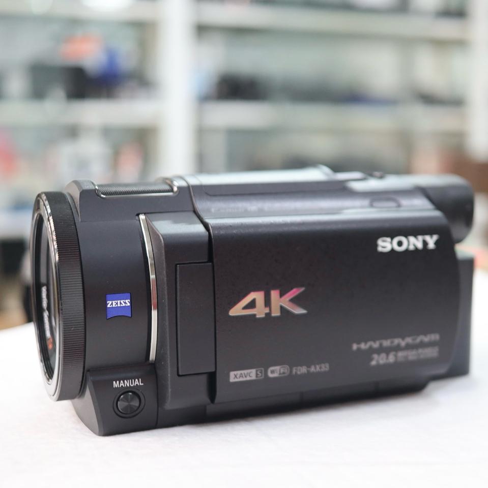 Máy quay Sony Handycam FDR-AX33 4K Ultra HD-duoc-ban-tai-Máy Ảnh Shop