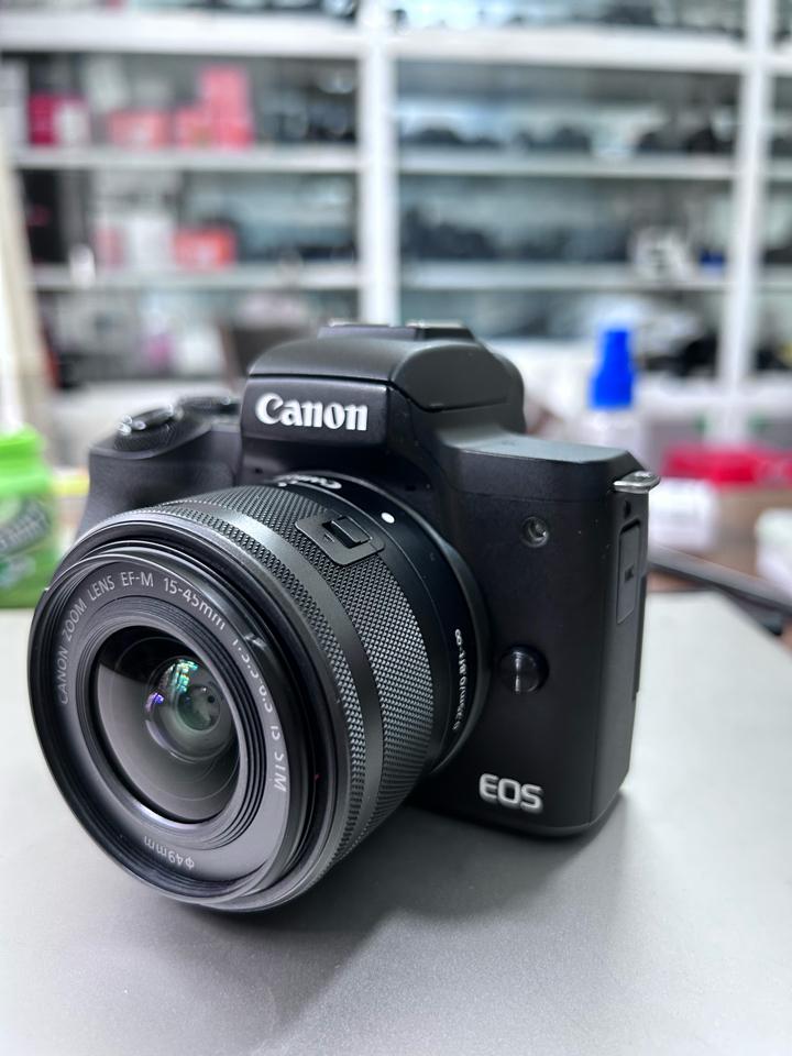 MÁY ẢNH CANON EOS M50 MARK II (BLACK) + KIT 15-45MM F/3.5-6.3 IS STM.-duoc-ban-tai-Máy Ảnh Shop