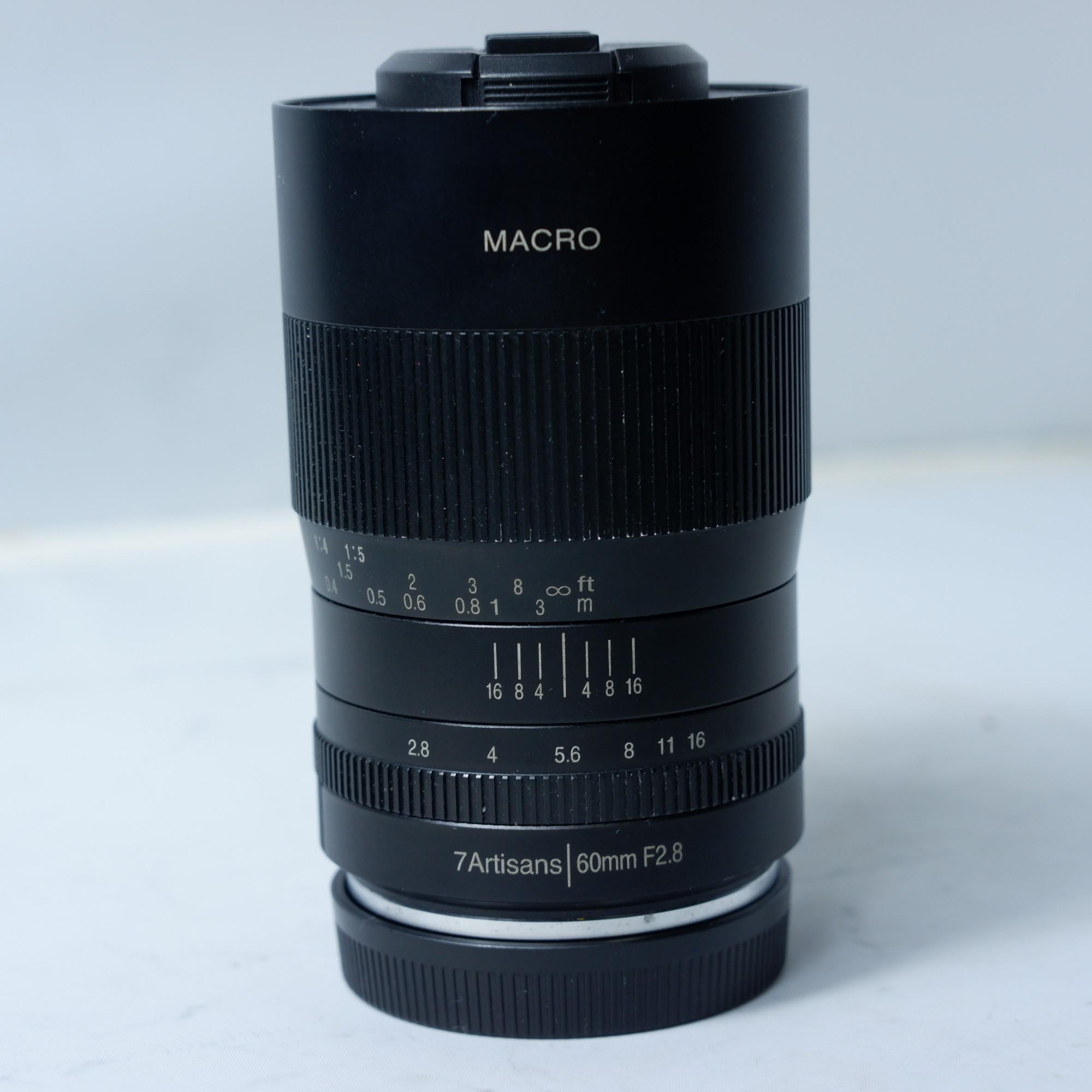 7artisans 60mm F/2.8 Macro (Manual Focus) For Sony E , mới 95%-duoc-ban-tai-Máy Ảnh Shop