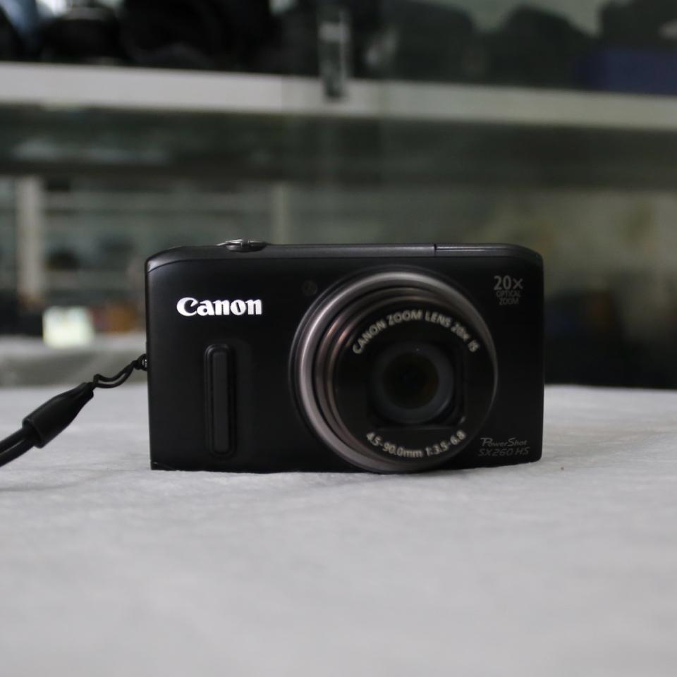 Máy ảnh CANON SX260HS màu đen-duoc-ban-tai-Máy Ảnh Shop