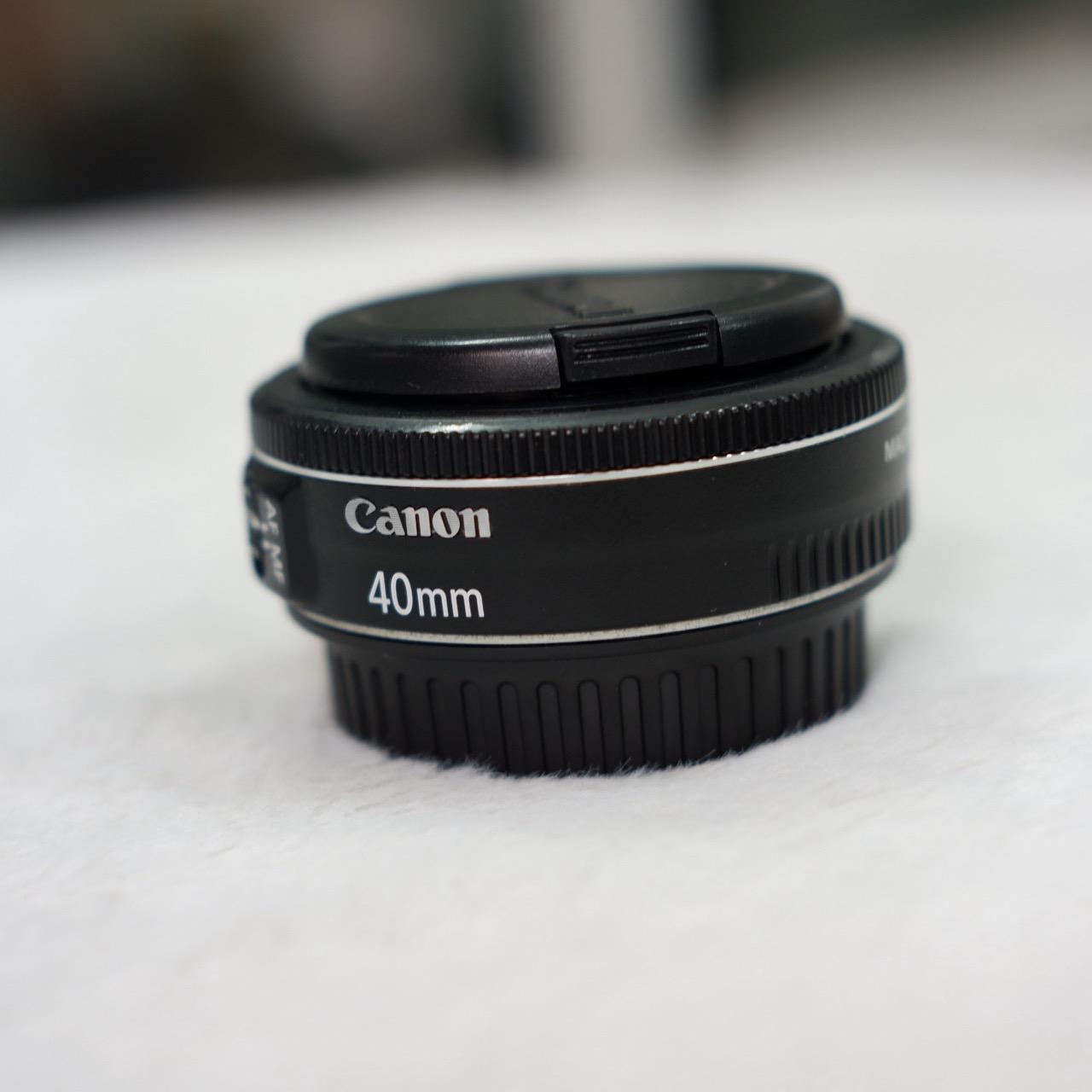 CANON 40MM 2.8 STM, mới 98% -duoc-ban-tai-Máy Ảnh Shop