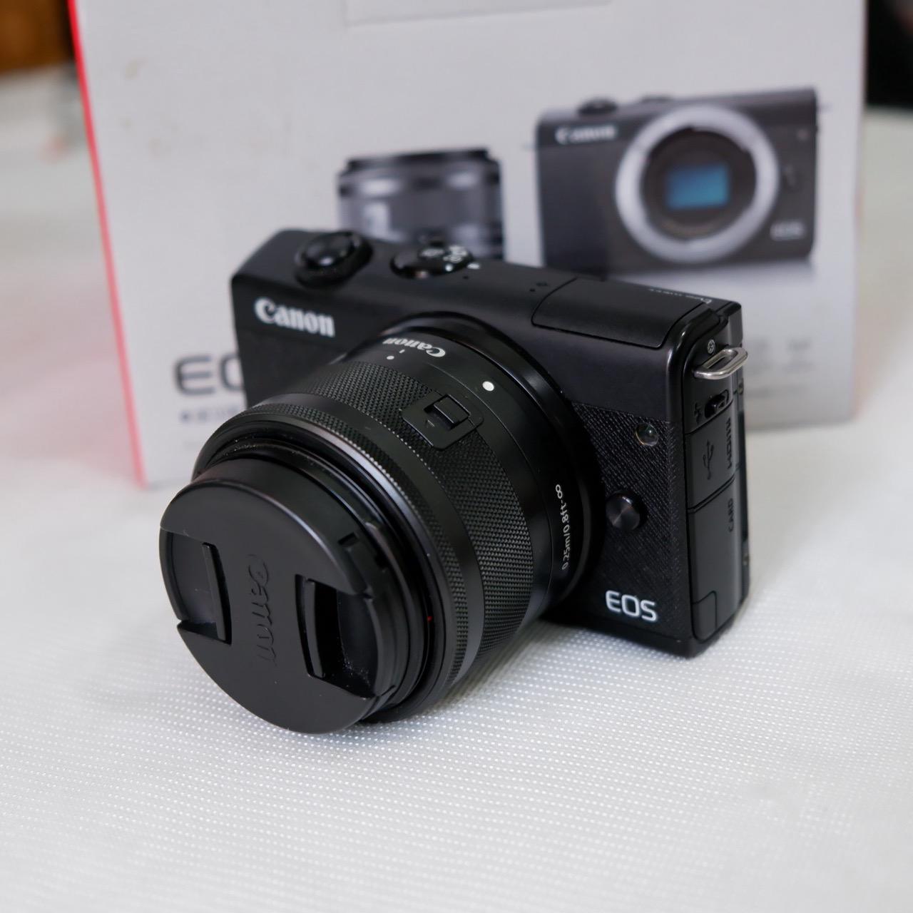 Canon EOS M200 kit 15-45mm stm | Máy Ảnh Mirroless | Fullbox mới 98%-duoc-ban-tai-Máy Ảnh Shop