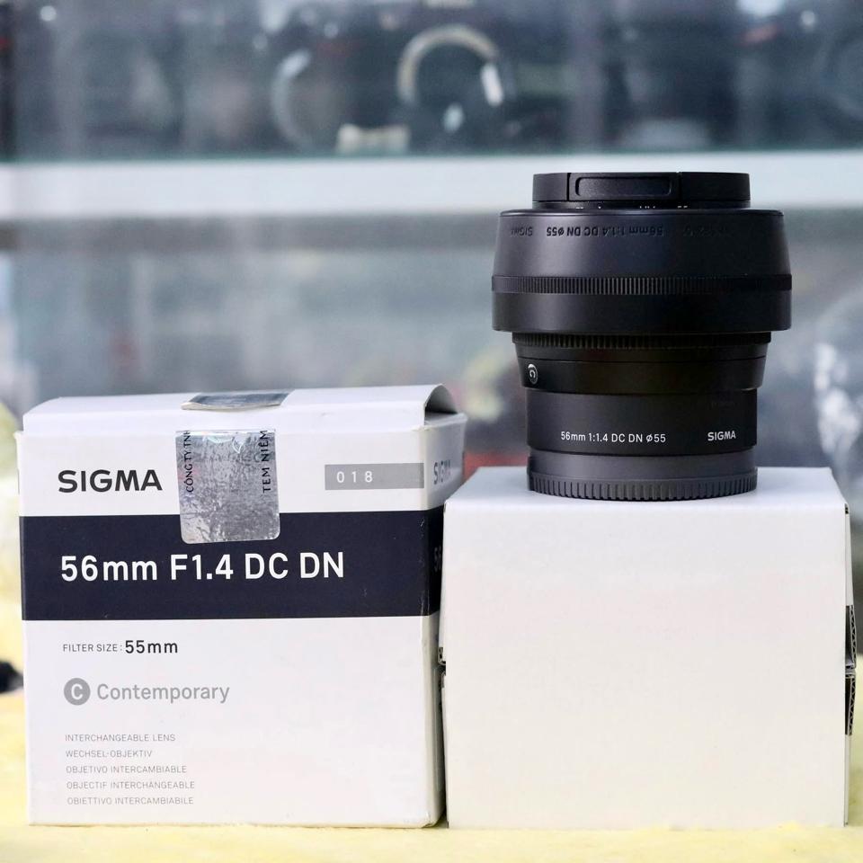 Ống kính Sigma 56mm f/1.4 DC DN Contemporary For Sony E -duoc-ban-tai-Máy Ảnh Shop