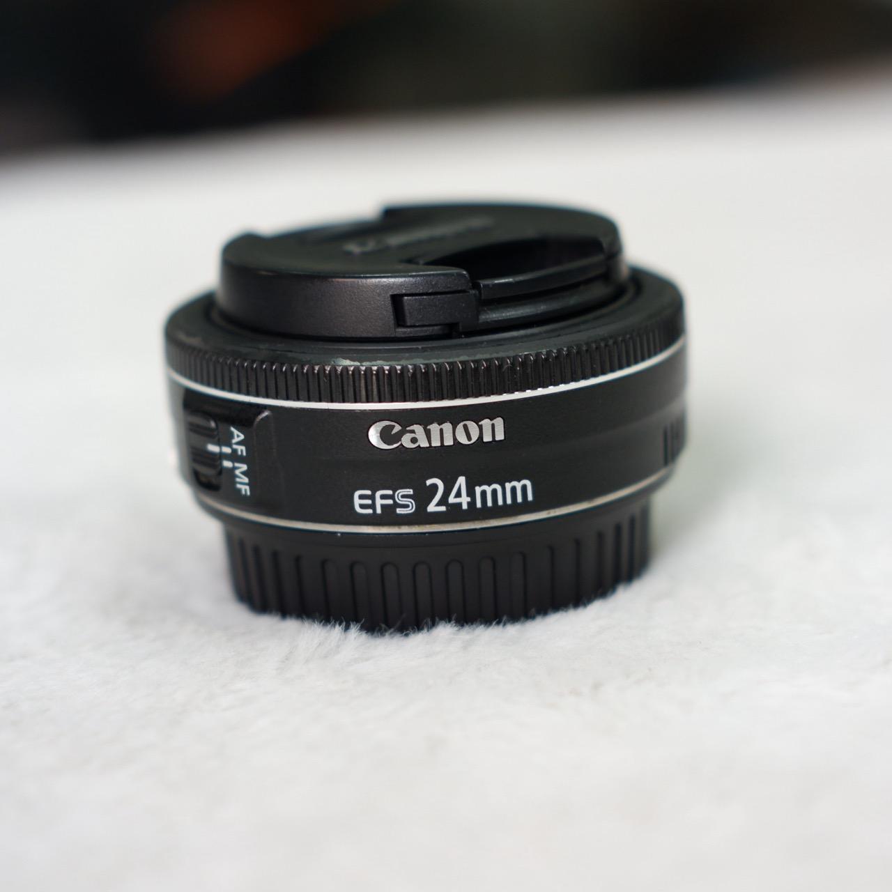 CANON EF-S 24MM 2.8 STM, Mới 98%-duoc-ban-tai-Máy Ảnh Shop