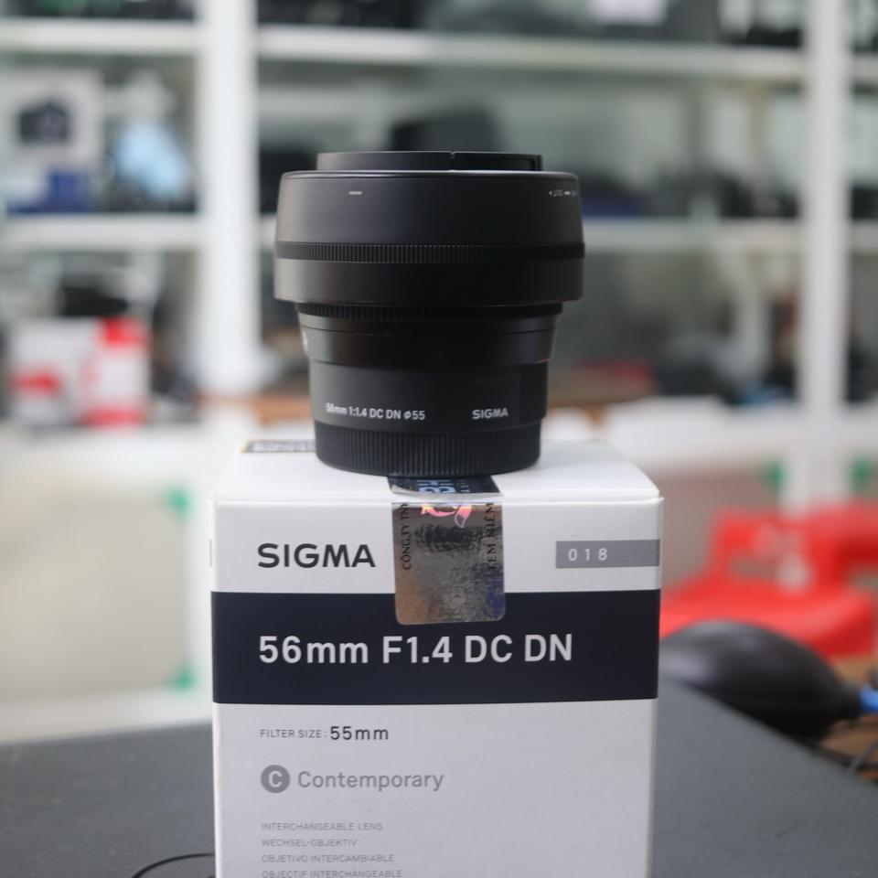 Sigma 56mm f/1.4 DC DN for Sony E-Mount, Like new-duoc-ban-tai-Máy Ảnh Shop
