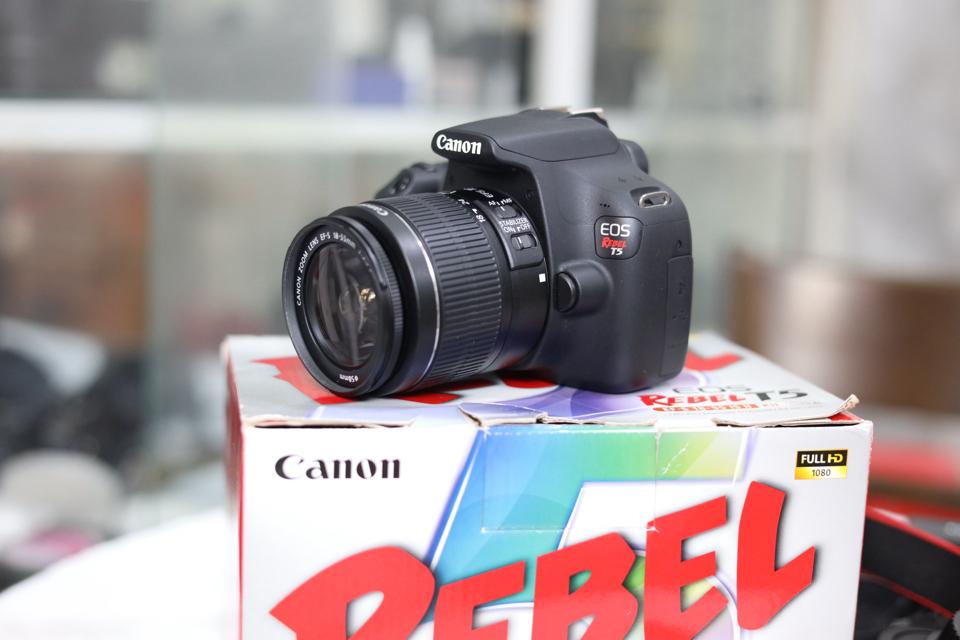  Canon Rebel T5(1200D)+ 18-55MM IS II - 99% - full box-duoc-ban-tai-Máy Ảnh Shop