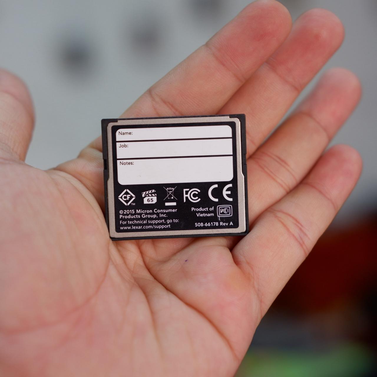 THẺ NHỚ CF LEXAR 64GB 1066X~160MB/S-duoc-ban-tai-Máy Ảnh Shop