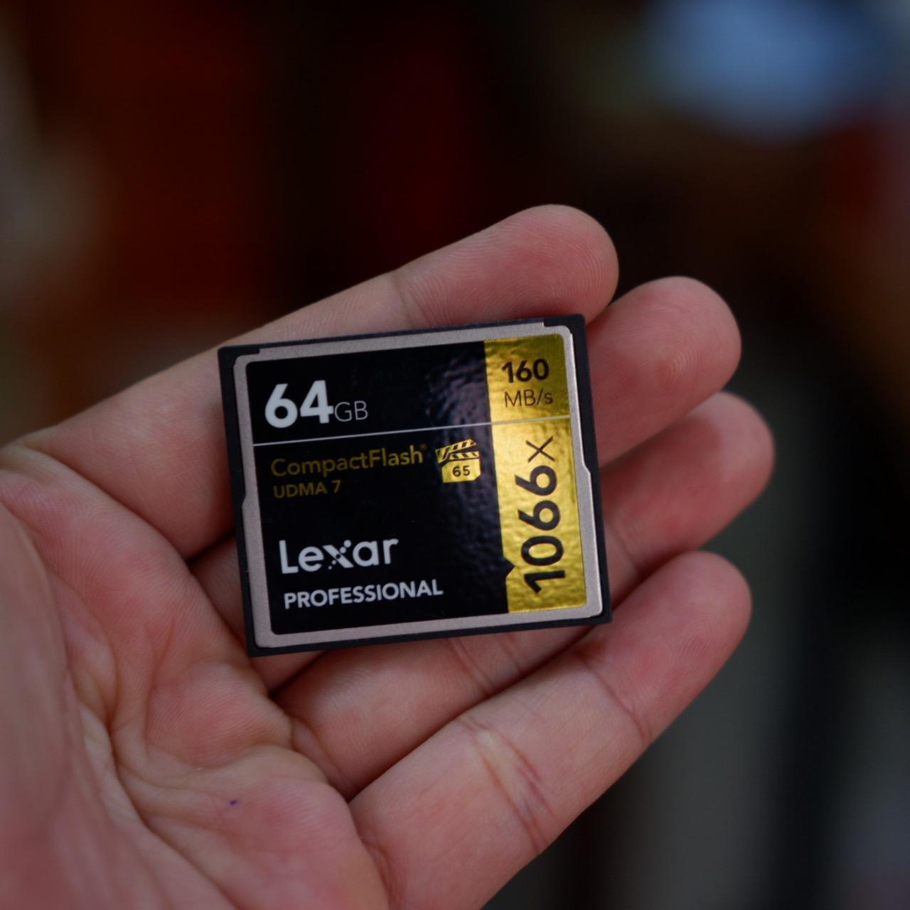 THẺ NHỚ CF LEXAR 64GB 1066X~160MB/S-duoc-ban-tai-Máy Ảnh Shop
