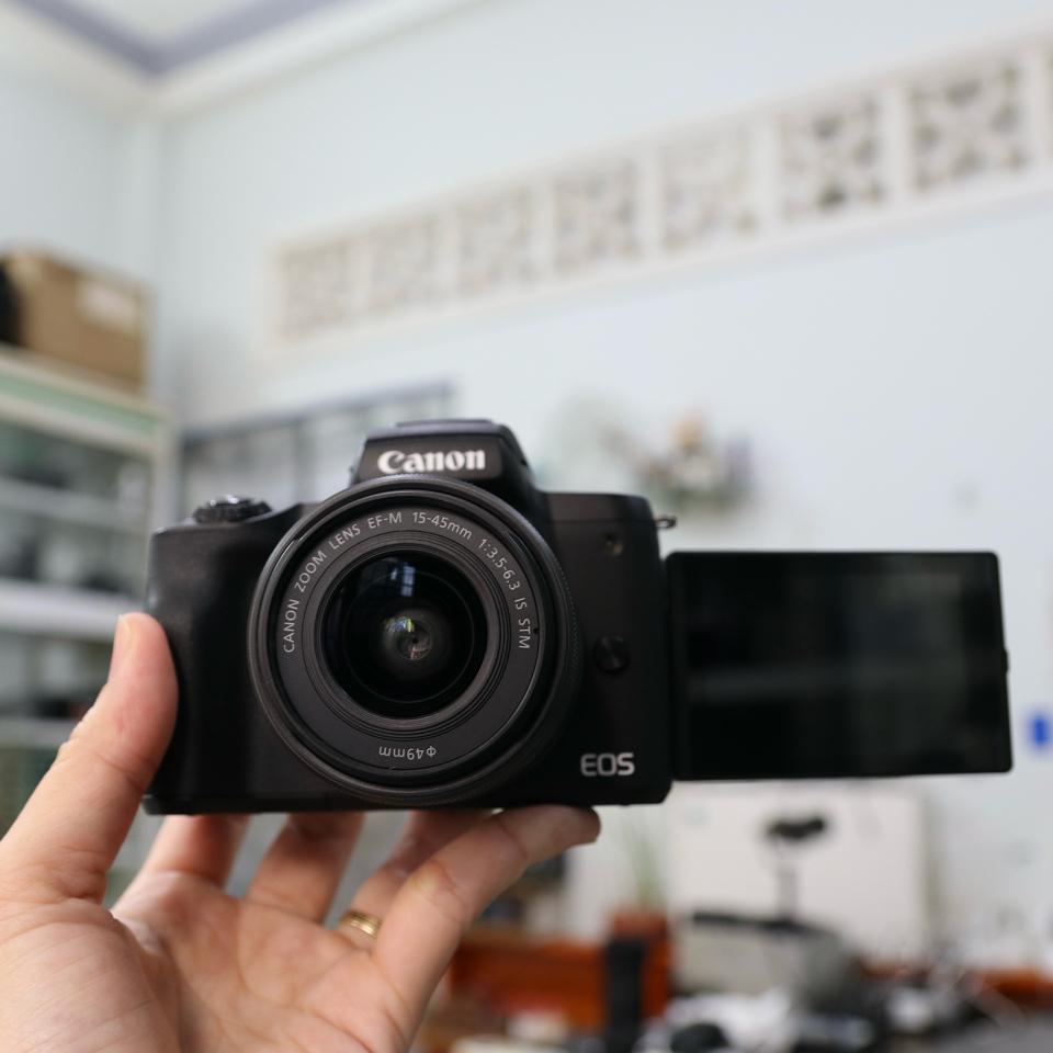 Máy ảnh CANON EOS M50 MARK II + 15-45MM -duoc-ban-tai-Máy Ảnh Shop