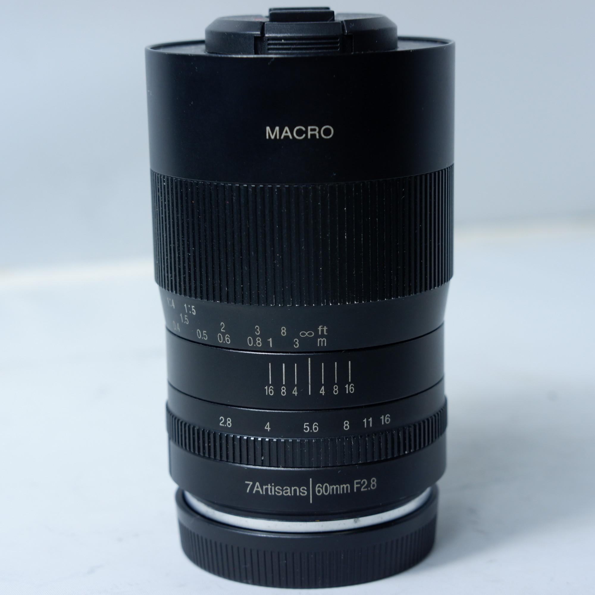 7artisans 60mm F/2.8 Macro (Manual Focus) For Sony E , mới 95%-duoc-ban-tai-Máy Ảnh Shop