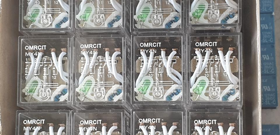Rơ le kính OMRCIT 12v 24v 220v-duoc-ban-tai-ĐIỆN TỬ CAM RANH