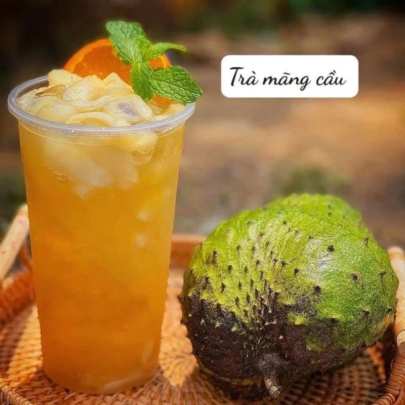 Trà Mãng cầu tươi-duoc-ban-tai-DUYÊN CAFE