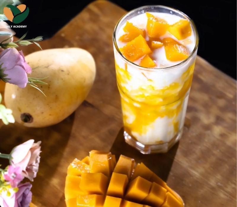 Sữa chua xoài/ Mango Yogurt-duoc-ban-tai-DUYÊN CAFE