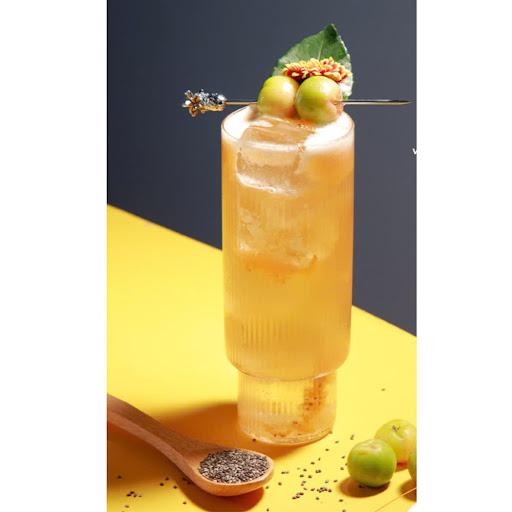 Trà mơ sơ ri hạt chia -duoc-ban-tai-DUYÊN CAFE