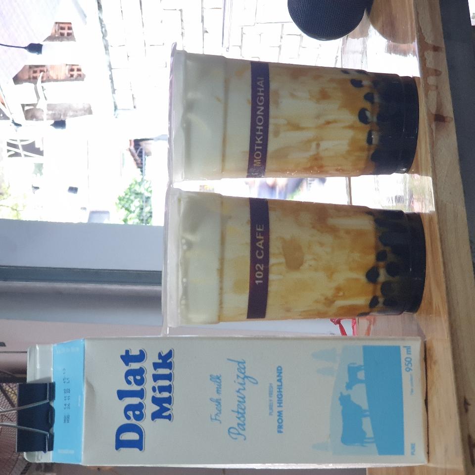 Sữa tươi trân châu đường đen-duoc-ban-tai-102 CAFE🥤☆