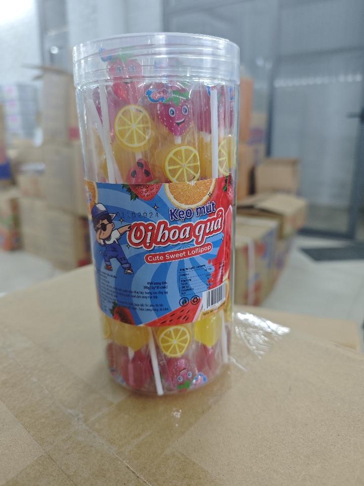 Kẹo mút hoa quả hộp 30 chiếc-duoc-ban-tai-My Candy Việt Nam