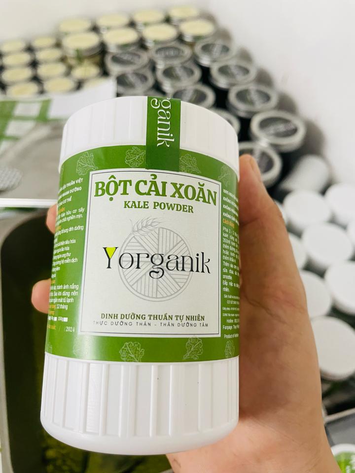 Bột Cải Xoăn Kale 80g-duoc-ban-tai-Thực Phẩm Yorganik