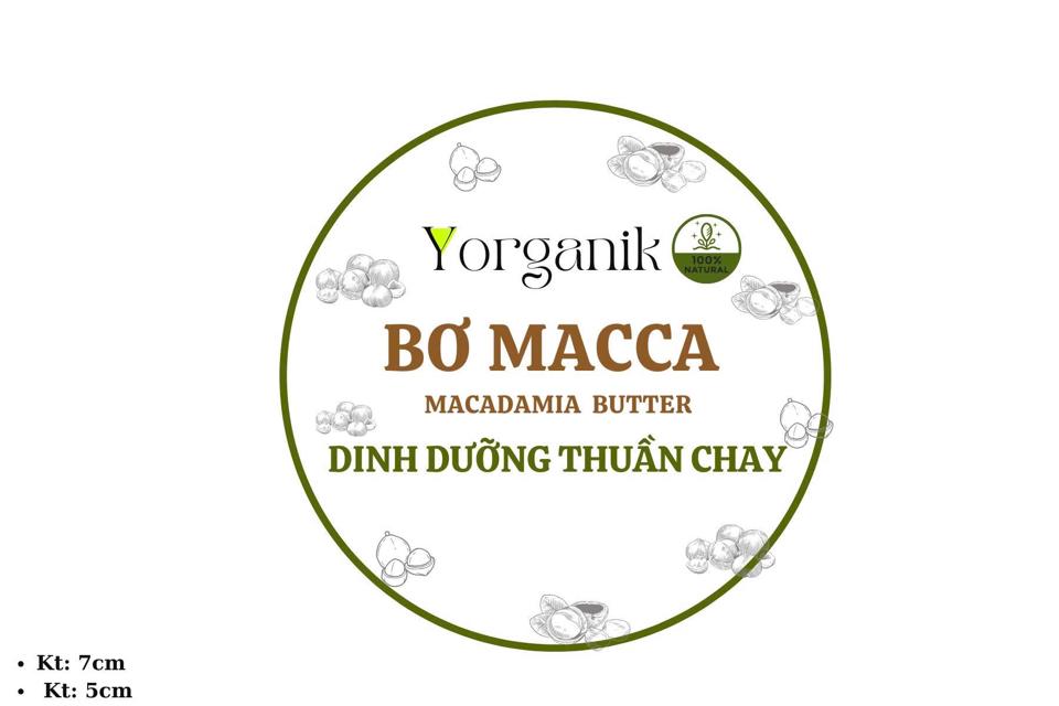 Bơ Macca Yorganik 190g-duoc-ban-tai-Thực Phẩm Yorganik