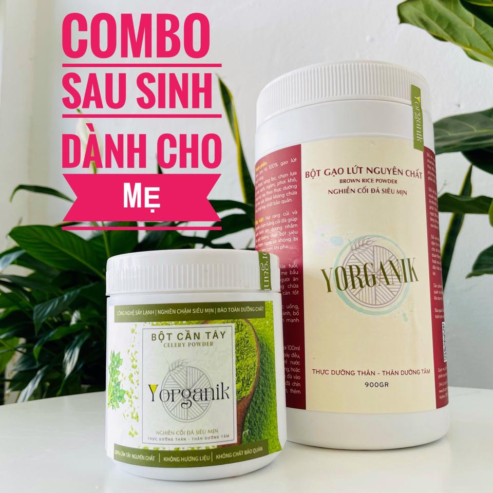 Combo Gạo Lứt Cần Tây-duoc-ban-tai-Thực Phẩm Yorganik