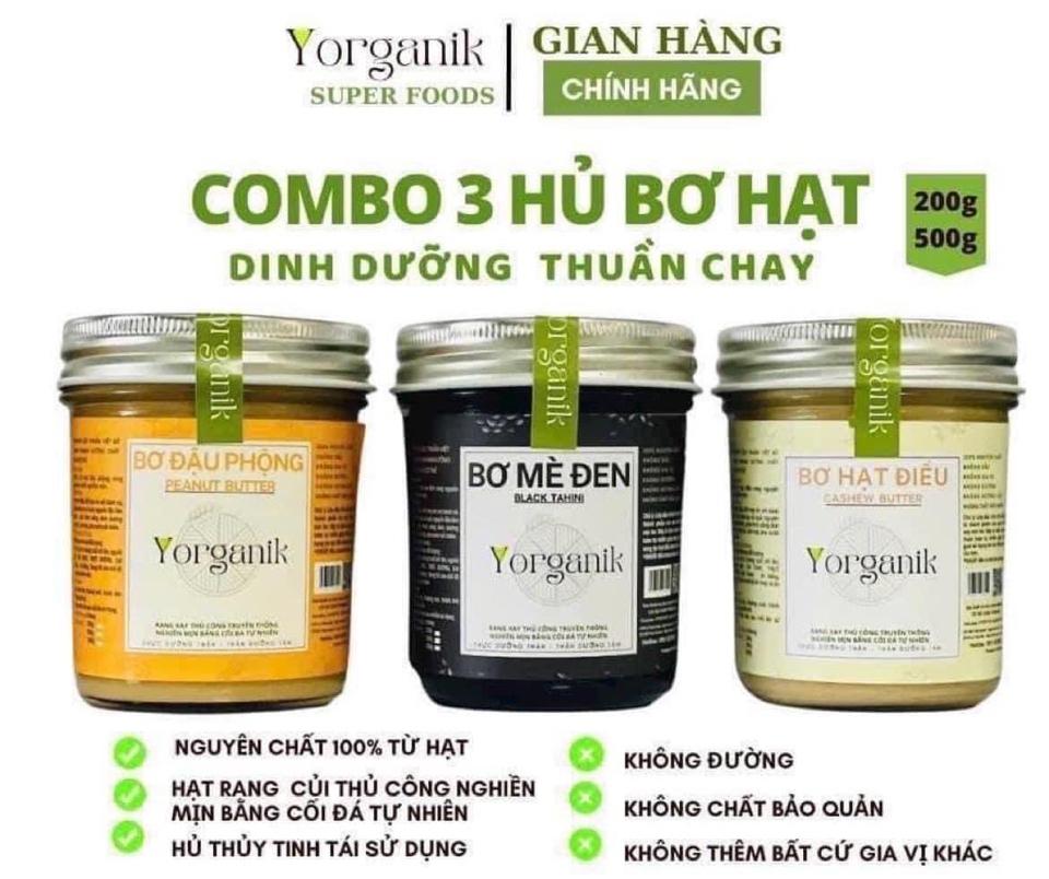 Combo 3 Hủ 500g -duoc-ban-tai-Thực Phẩm Yorganik