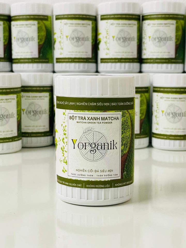 Bột Matcha Yorganik 80g -duoc-ban-tai-Thực Phẩm Yorganik