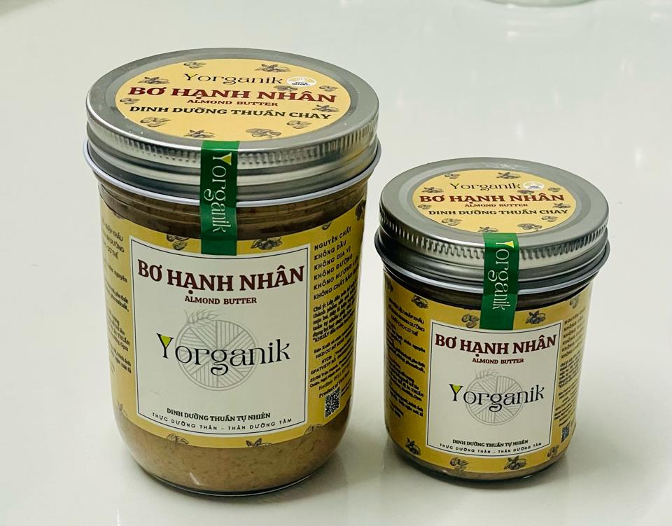 Bơ Hạnh Nhân 450g-duoc-ban-tai-Thực Phẩm Yorganik