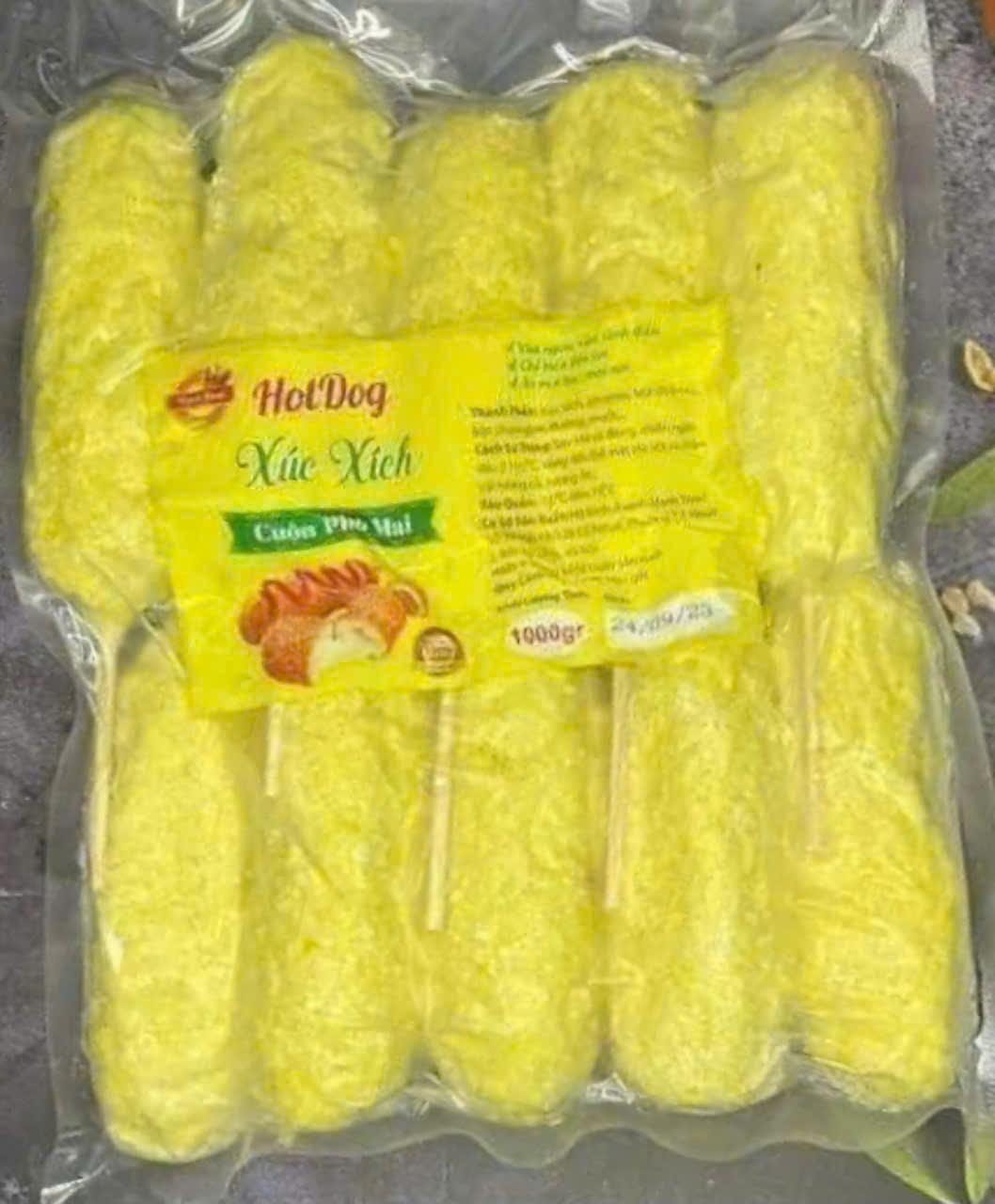 HotDog Pho Mai gói 1kg 10cái-duoc-ban-tai-TL Foods