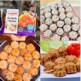 Ốc Nhồi Hải Sản LC gói 500g 34viên-duoc-ban-tai-TL Foods