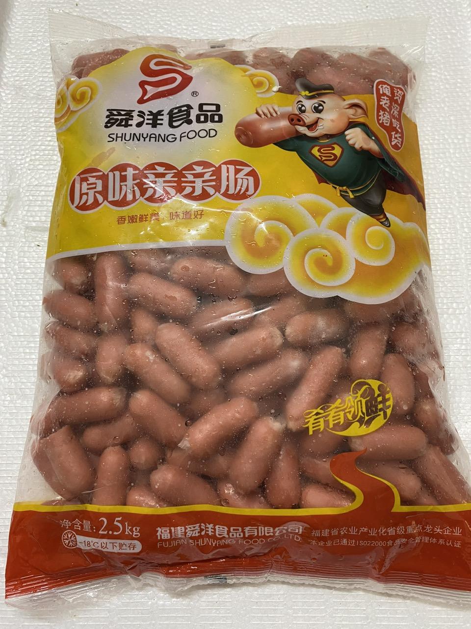 Xúc Xích Bi Trung gói 2,5kg 200viên-duoc-ban-tai-TL Foods