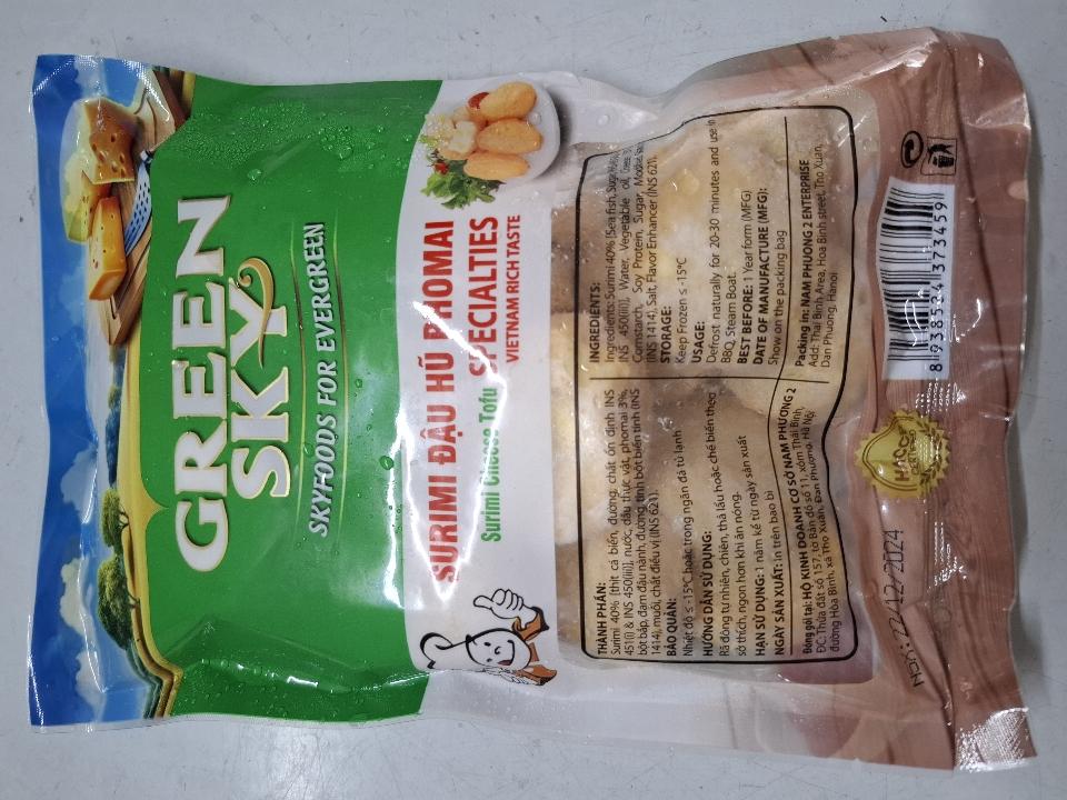 Đậu hũ pho mai Green Sky-duoc-ban-tai-TL Foods