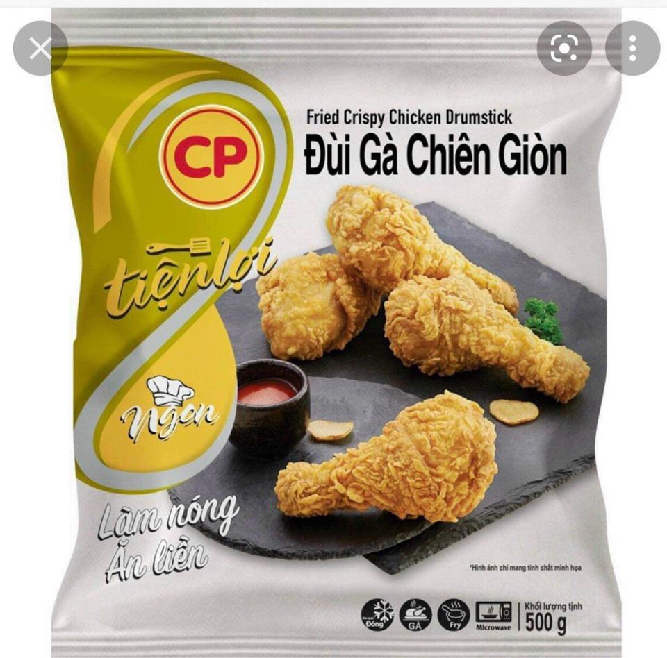 Đùi gà chiên giòn gói 500g-duoc-ban-tai-TL Foods