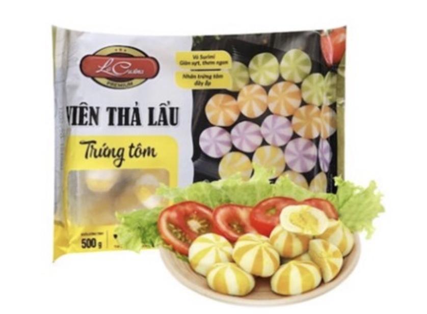 Viên Thả Lẩu Trứng Tôm LC 500g 32viên-duoc-ban-tai-TL Foods