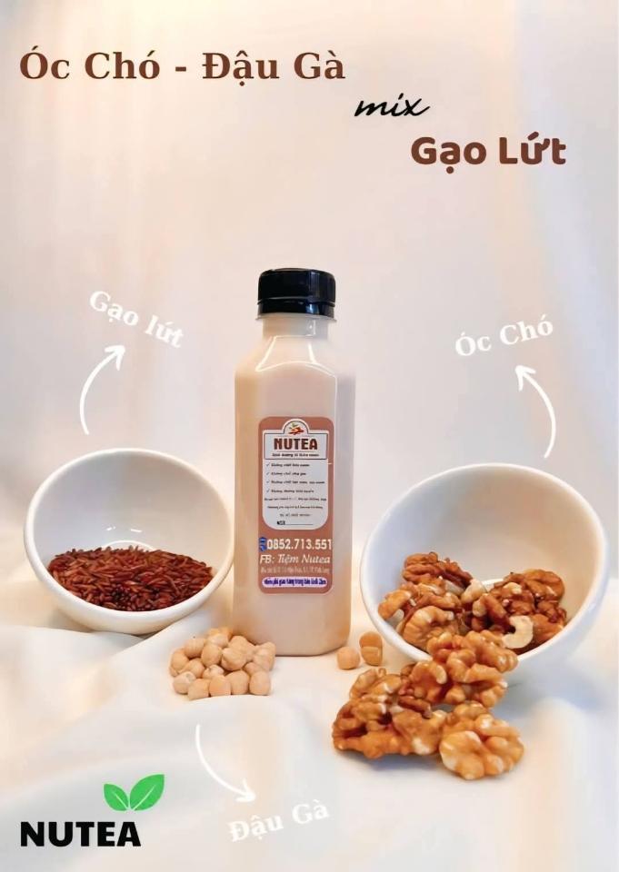 Sữa Óc Chó + Đậu Gà + Gạo Lứt-duoc-ban-tai-NUTEA