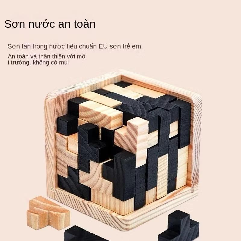 Bộ Đồ Chơi Xếp Hình Tetris 3D Bằng Gỗ 54 Khối Sáng Tạo-duoc-ban-tai-Bách Hoá Cơ Đốc