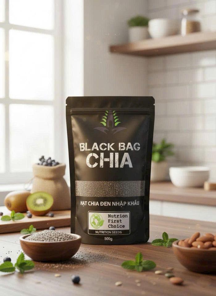Hạt Chia Đen 500gram-duoc-ban-tai-Bánh Kẹo Minh Tiến