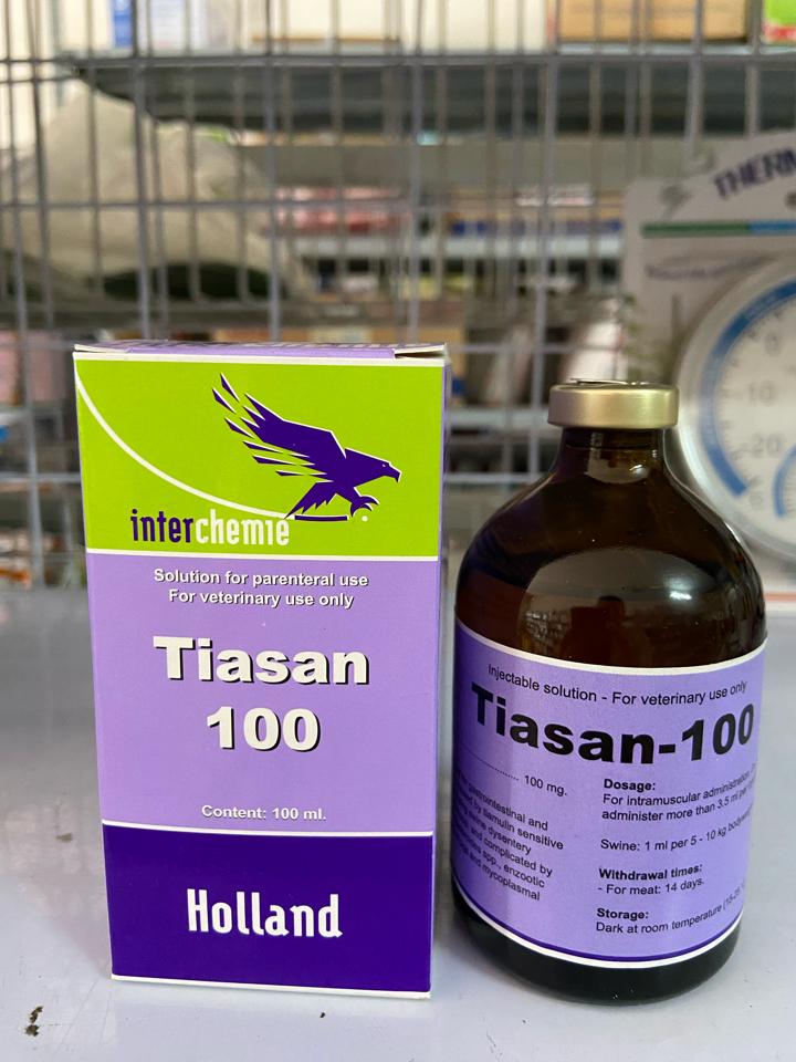 Tiasan 100 / Tiamulin 100ml-duoc-ban-tai-Thuốc Thú Y Vân Lan