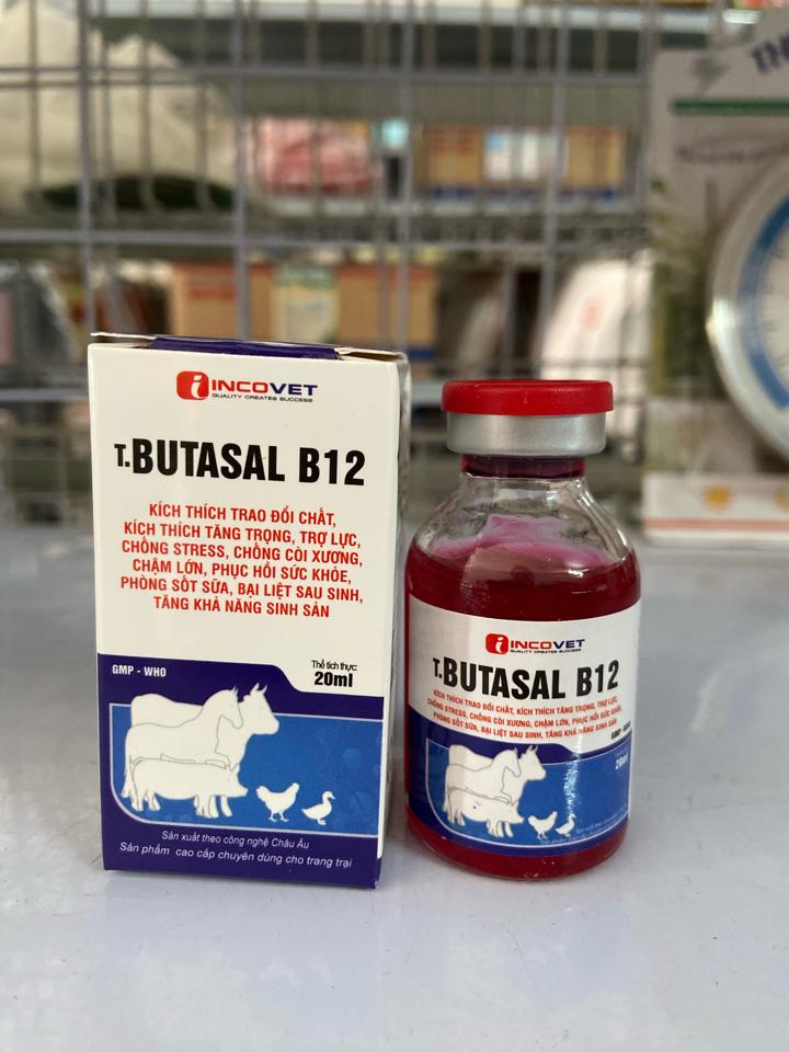 Butasal B12 20ml - Incovet-duoc-ban-tai-Thuốc Thú Y Vân Lan