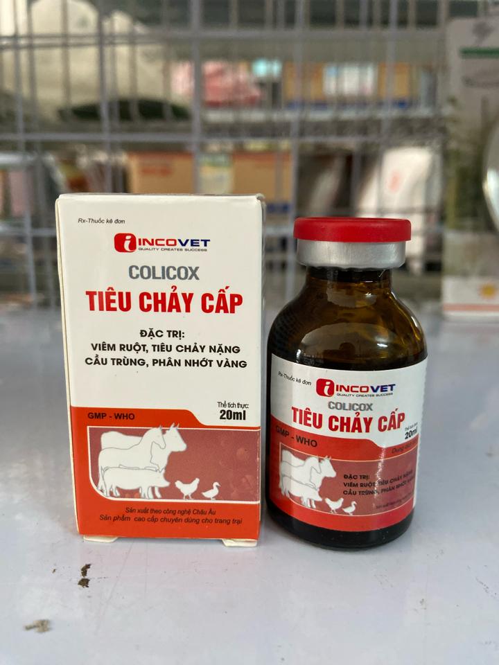 Tiêu chảy cấp 20ml-duoc-ban-tai-Thuốc Thú Y Vân Lan
