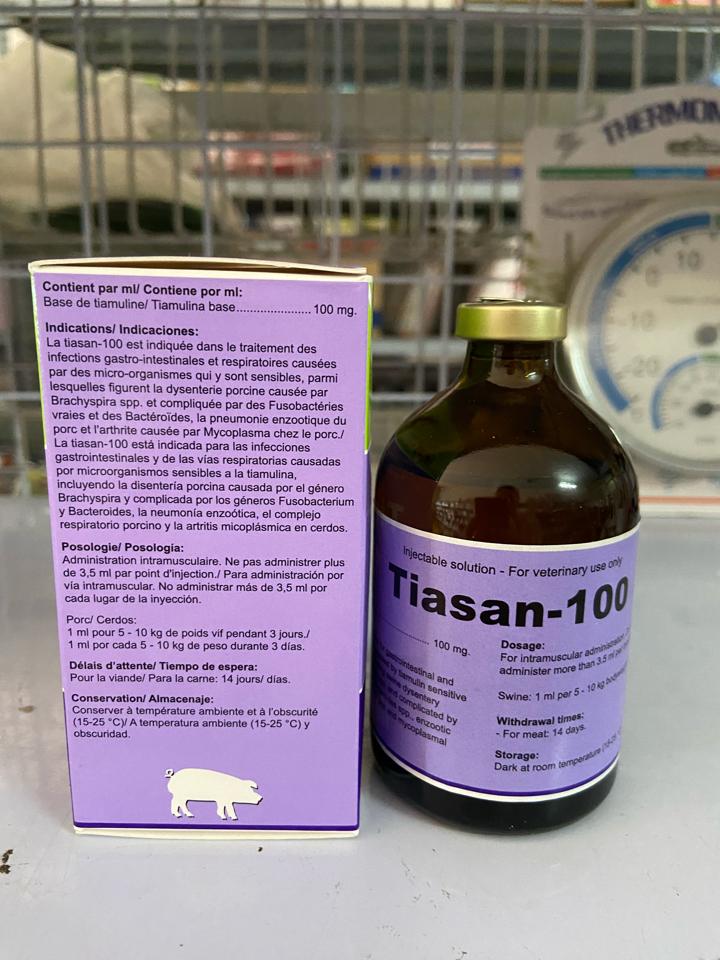 Tiasan 100 / Tiamulin 100ml-duoc-ban-tai-Thuốc Thú Y Vân Lan
