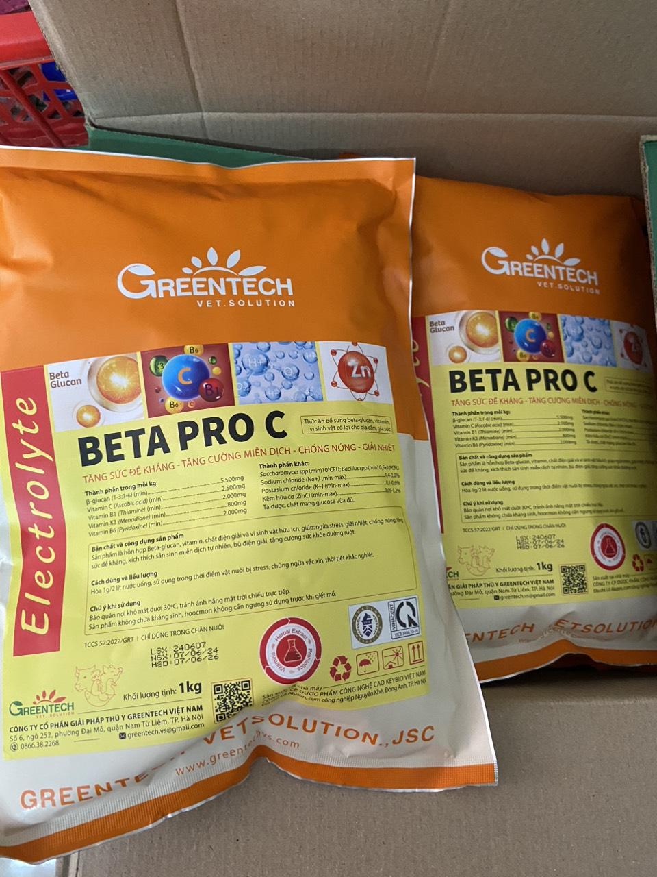 Beta pro C 1kg-duoc-ban-tai-Thuốc Thú Y Vân Lan