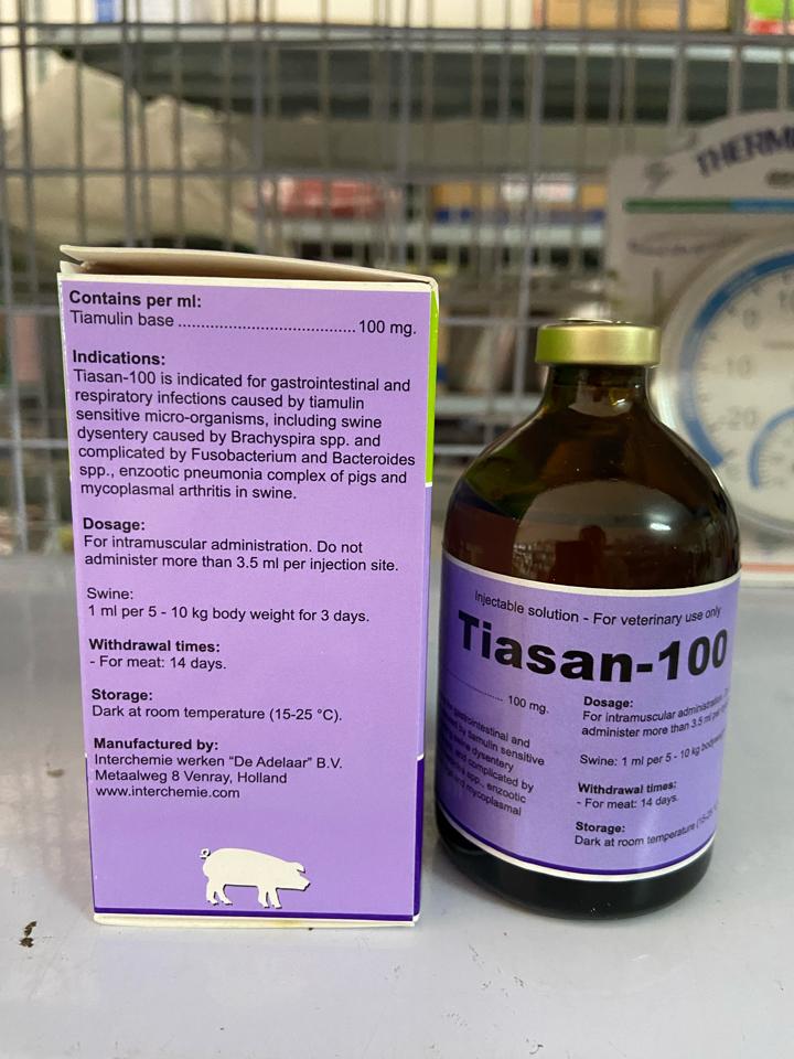 Tiasan 100 / Tiamulin 100ml-duoc-ban-tai-Thuốc Thú Y Vân Lan