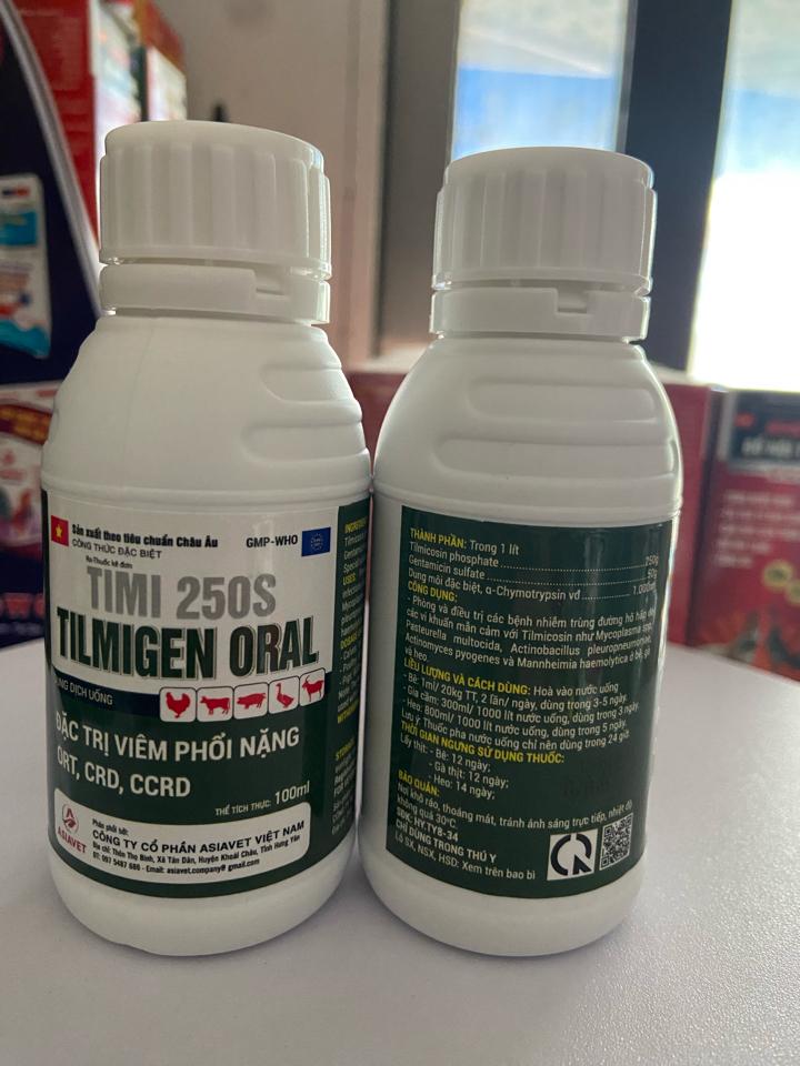 Tilmigen oral 100ml-duoc-ban-tai-Thuốc Thú Y Vân Lan