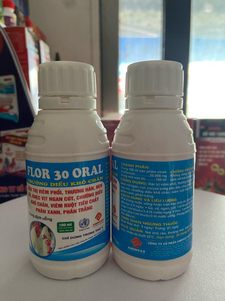 Flo 30% oral 100ml-duoc-ban-tai-Thuốc Thú Y Vân Lan