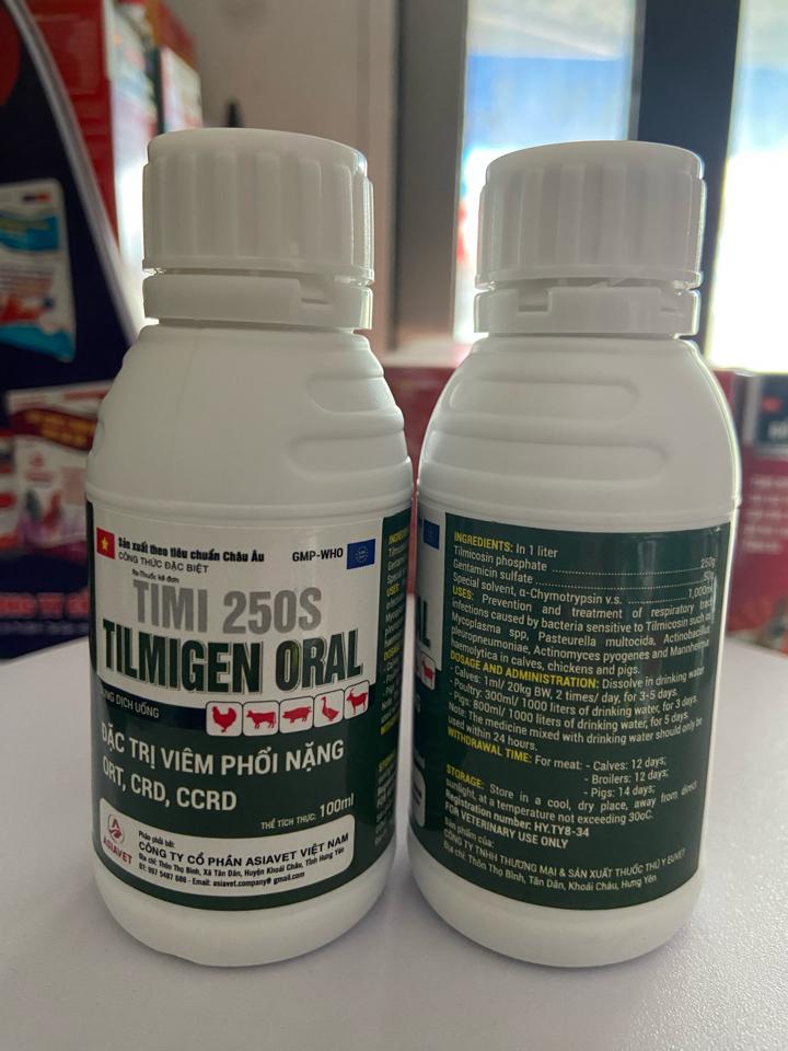 Tilmigen oral 100ml-duoc-ban-tai-Thuốc Thú Y Vân Lan
