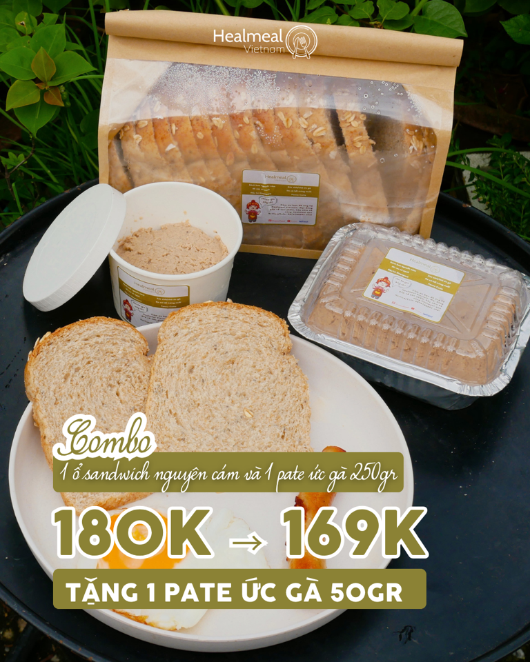 Combo ăn sáng lành mạnh-duoc-ban-tai-Healmeal Vietnam